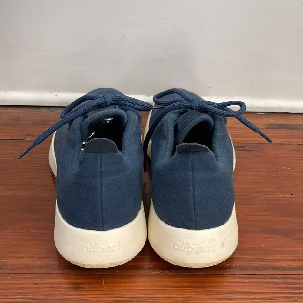 Allbirds wool runners felt athletic lace up sneaker trainers sz 10